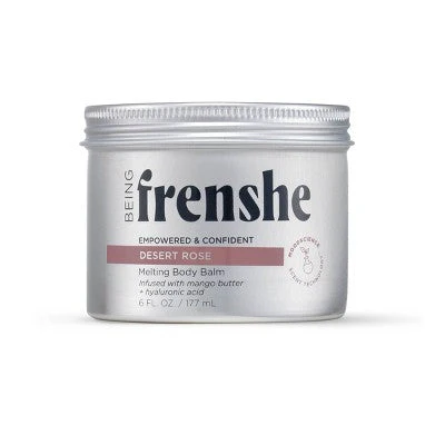 Being Frenshe Melting Body Balm Desert Rose 6 oz Jar - New