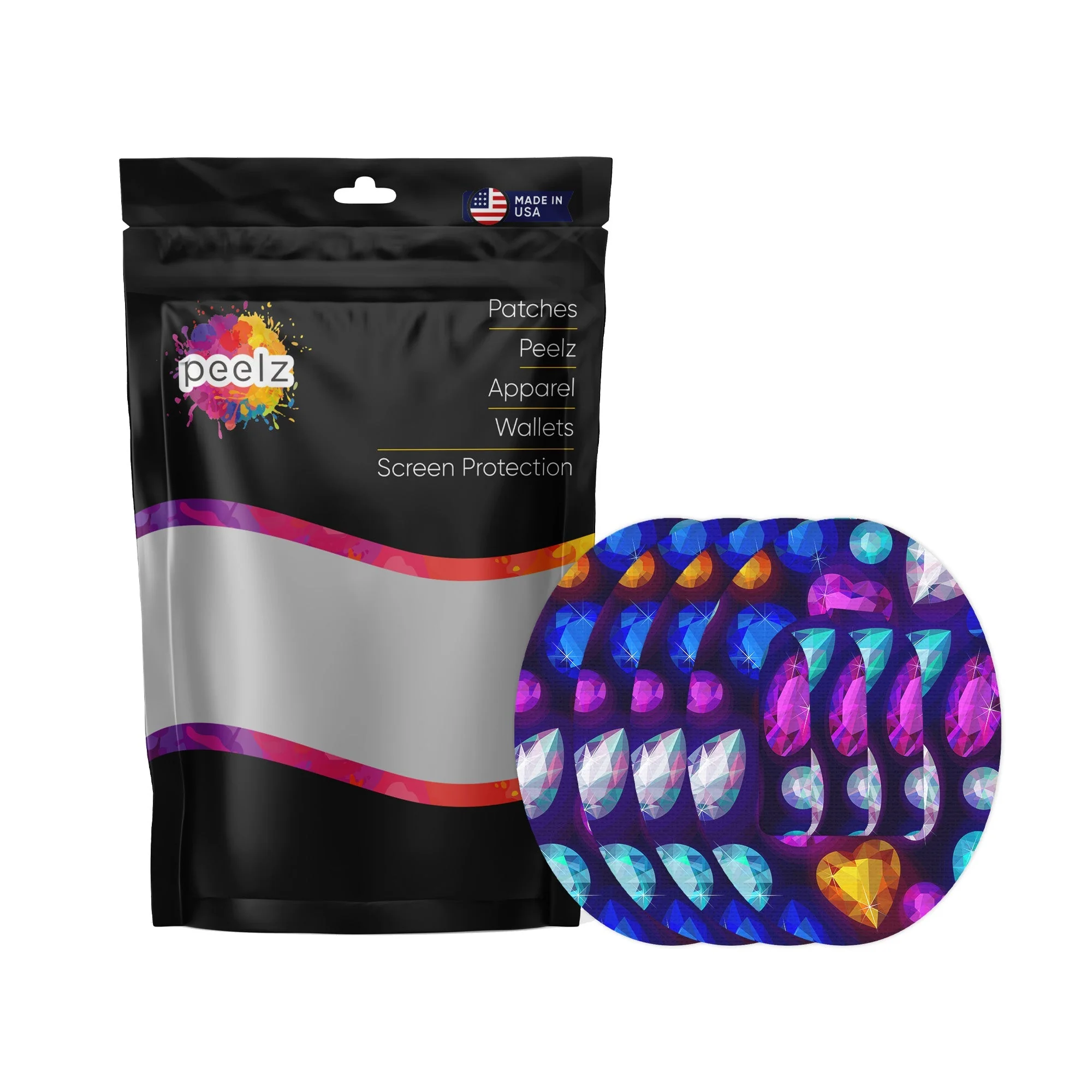 Bejeweled Pod Patch Tape - Pump Peelz - Image 2