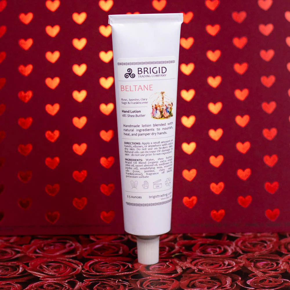 Beltane Natural Hand Lotion – Rose & Jasmine, Paraben-Free - Image 3