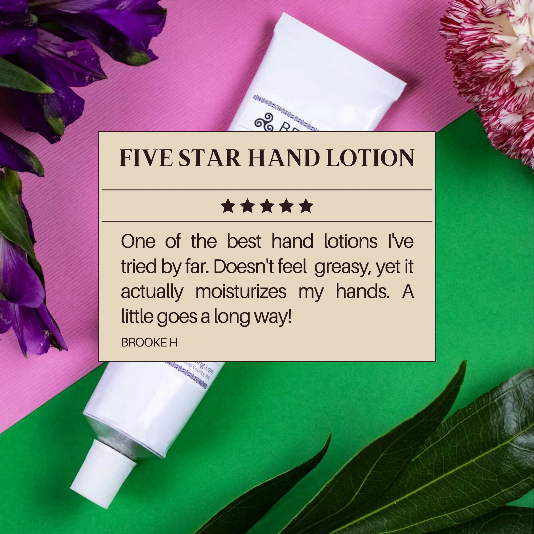 Beltane Natural Hand Lotion – Rose & Jasmine, Paraben-Free - Image 4