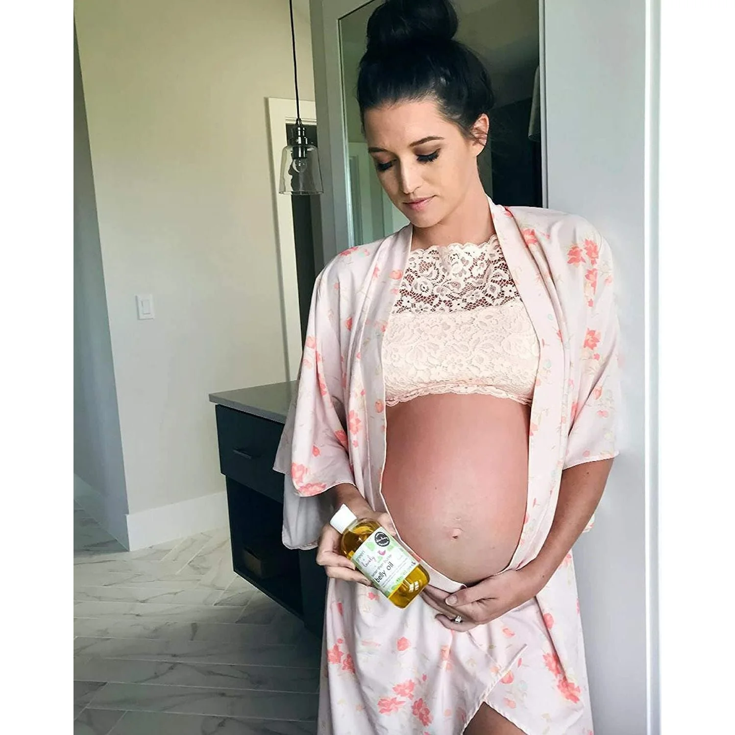 Better than Butter Pregnancy Belly Oil - Organic Oils - Stretch Mark Prevention - 8 oz. - Image 3