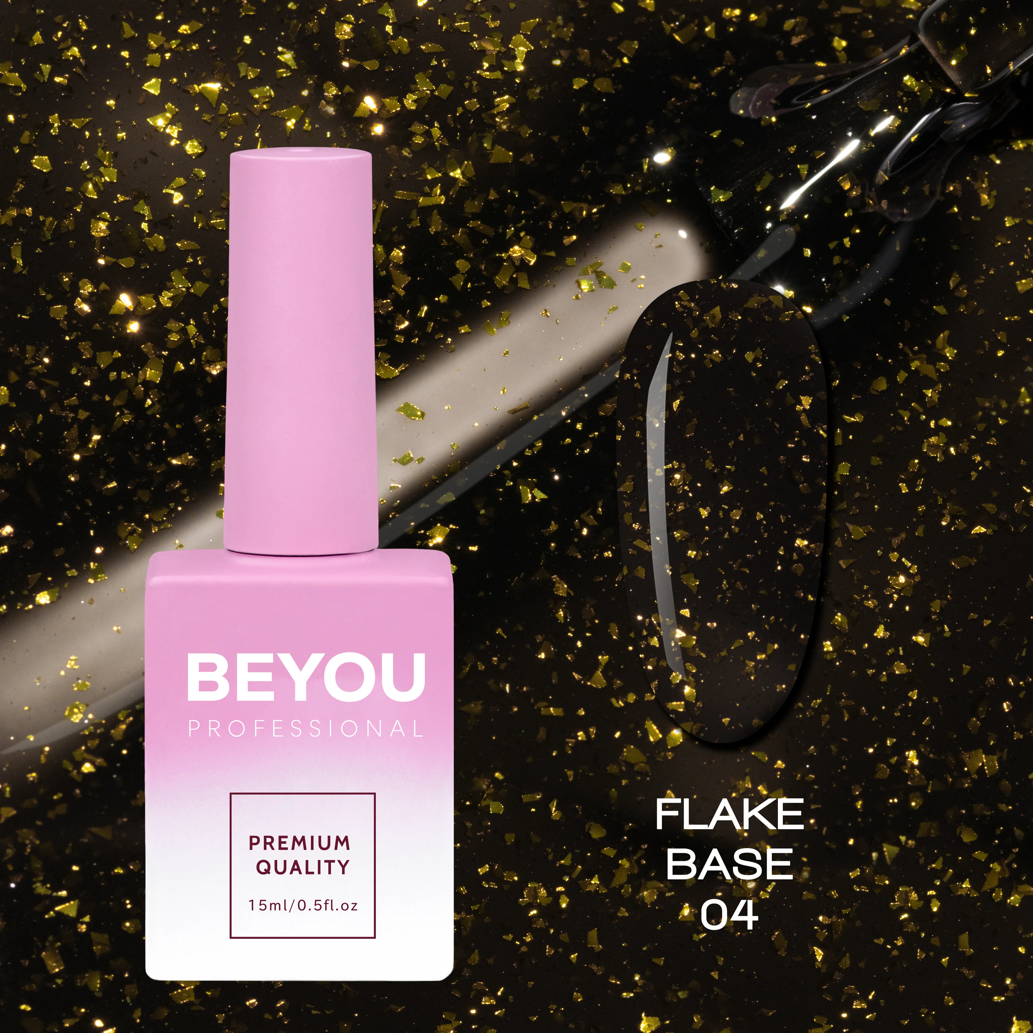 BEYOU Professional Flake base 04(Fall collection) 15ML BFBF0415