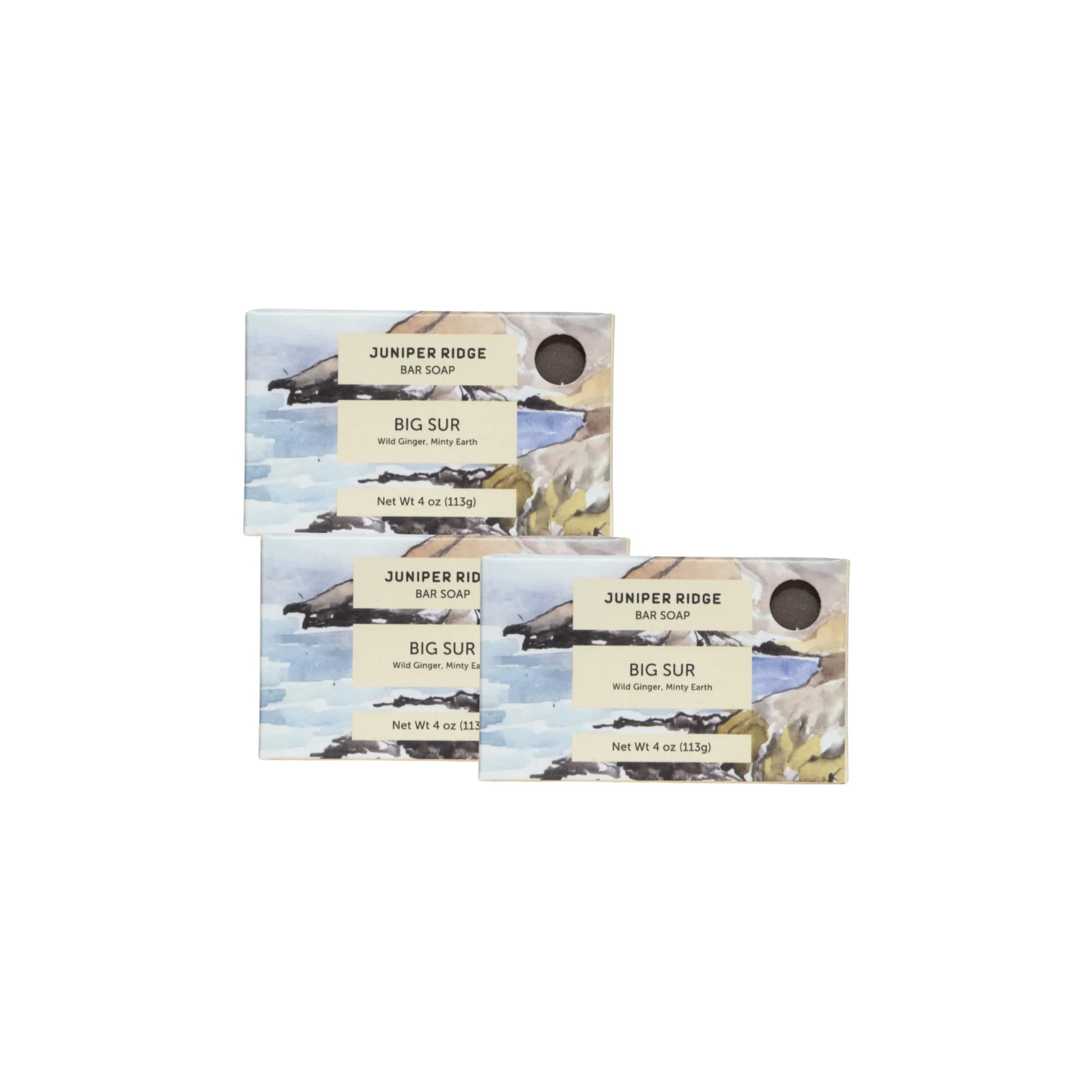 Big Sur Bar Soap 3-Pack