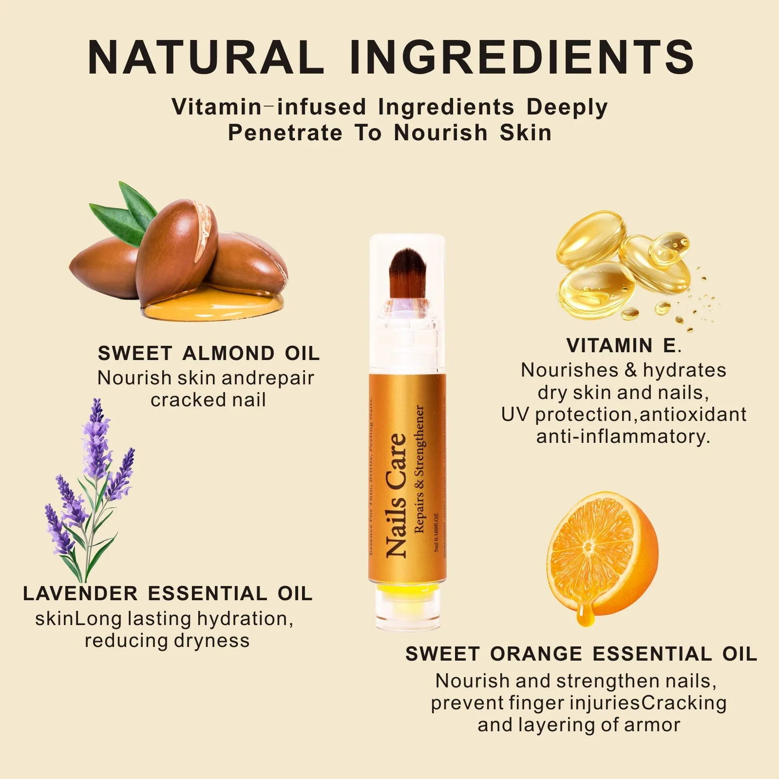 Bio's Secret Lavender & Vitamin E Cuticle Oil Pen - Image 2