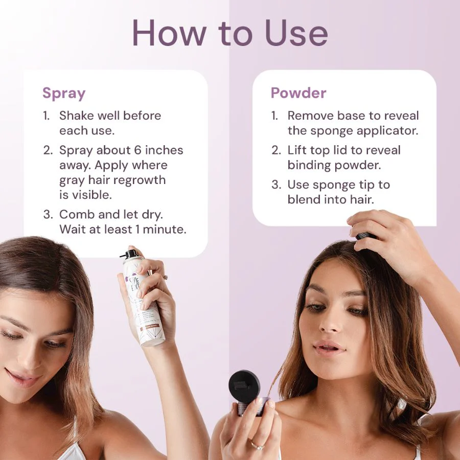 Blonde Perfection Root Touch Up Powder and Spray Duo - Image 5
