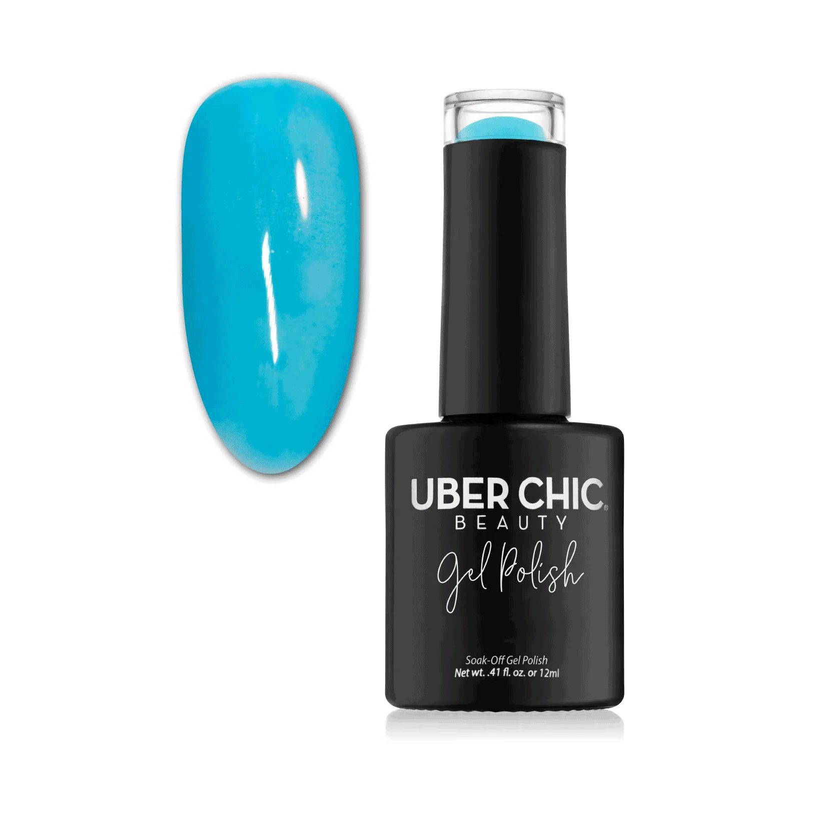 Blue Snow Cone - Glow In The Dark Gel Polish