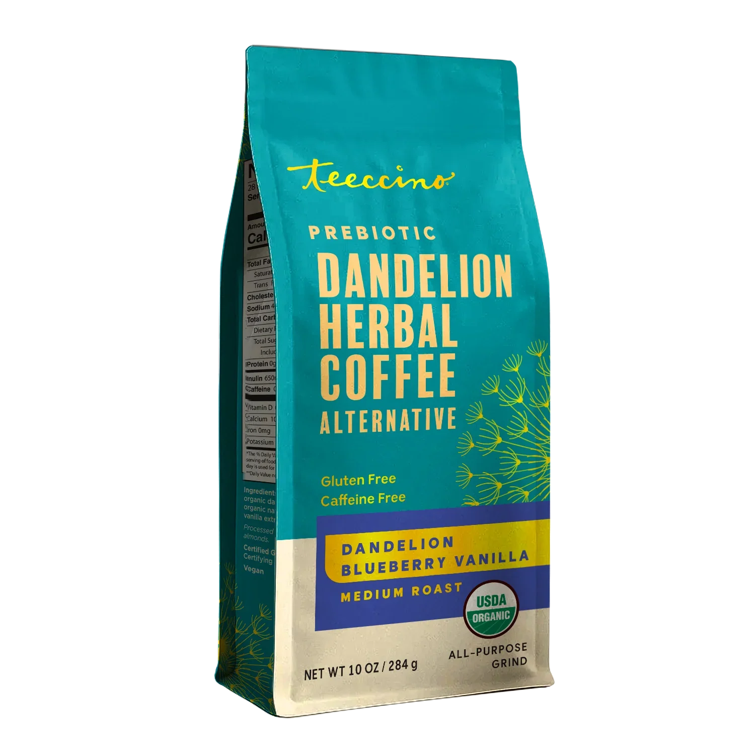 Blueberry Vanilla Chicory Herbal Coffee