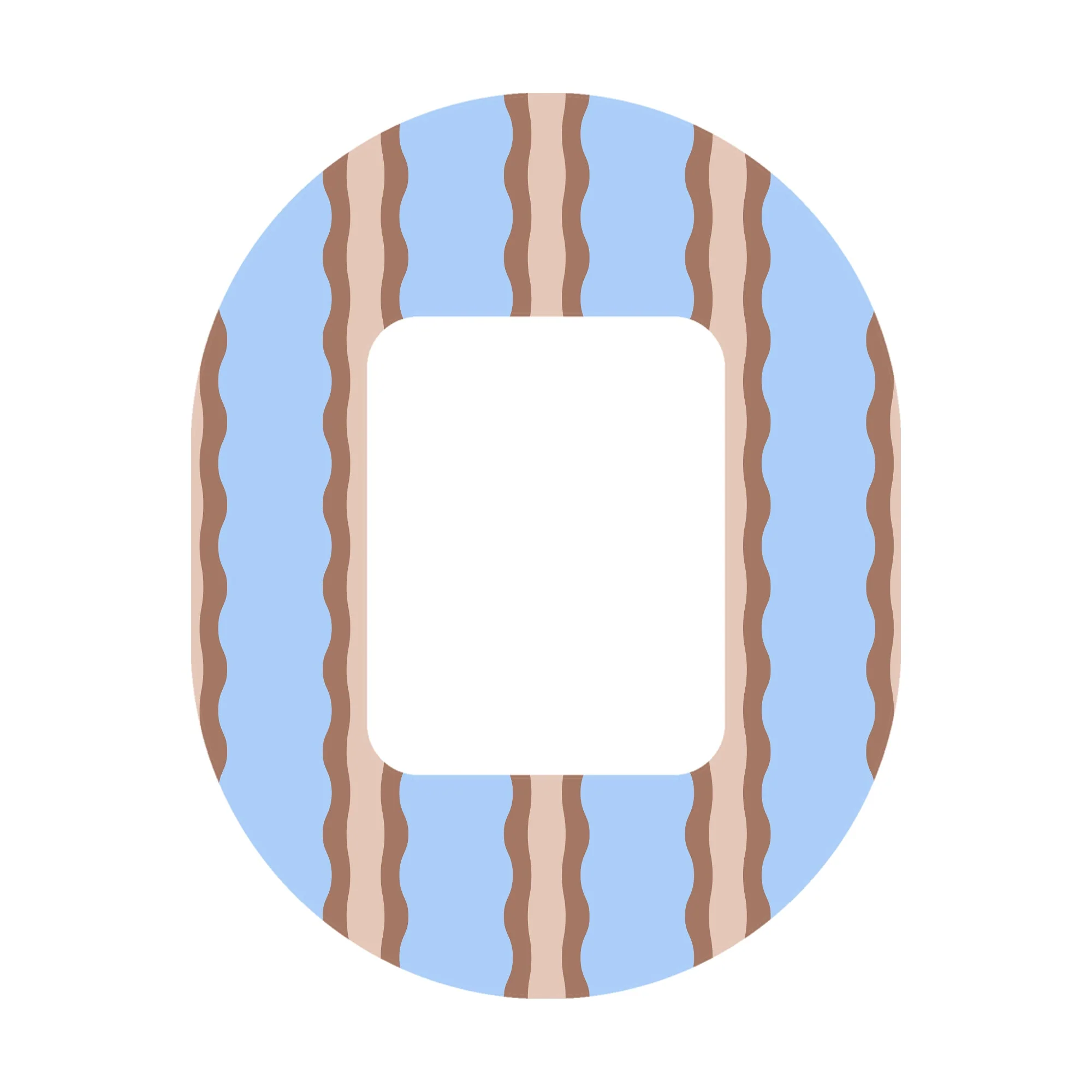 Boardwalk Waves Tandem Mobi Decorative Patch Tape - Pump Peelz