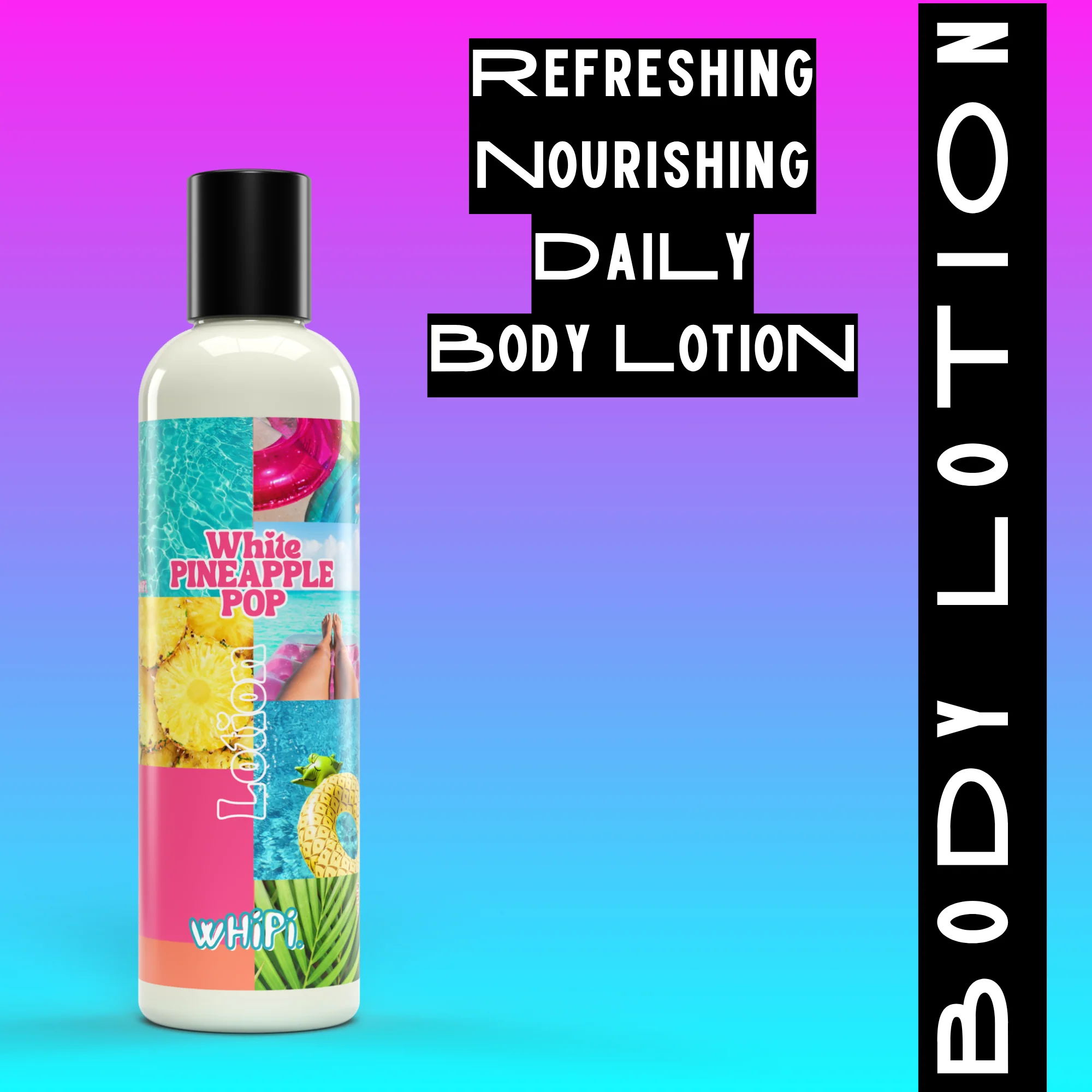Body Lotion- White Pineapple Pop Body Lotion - Image 2