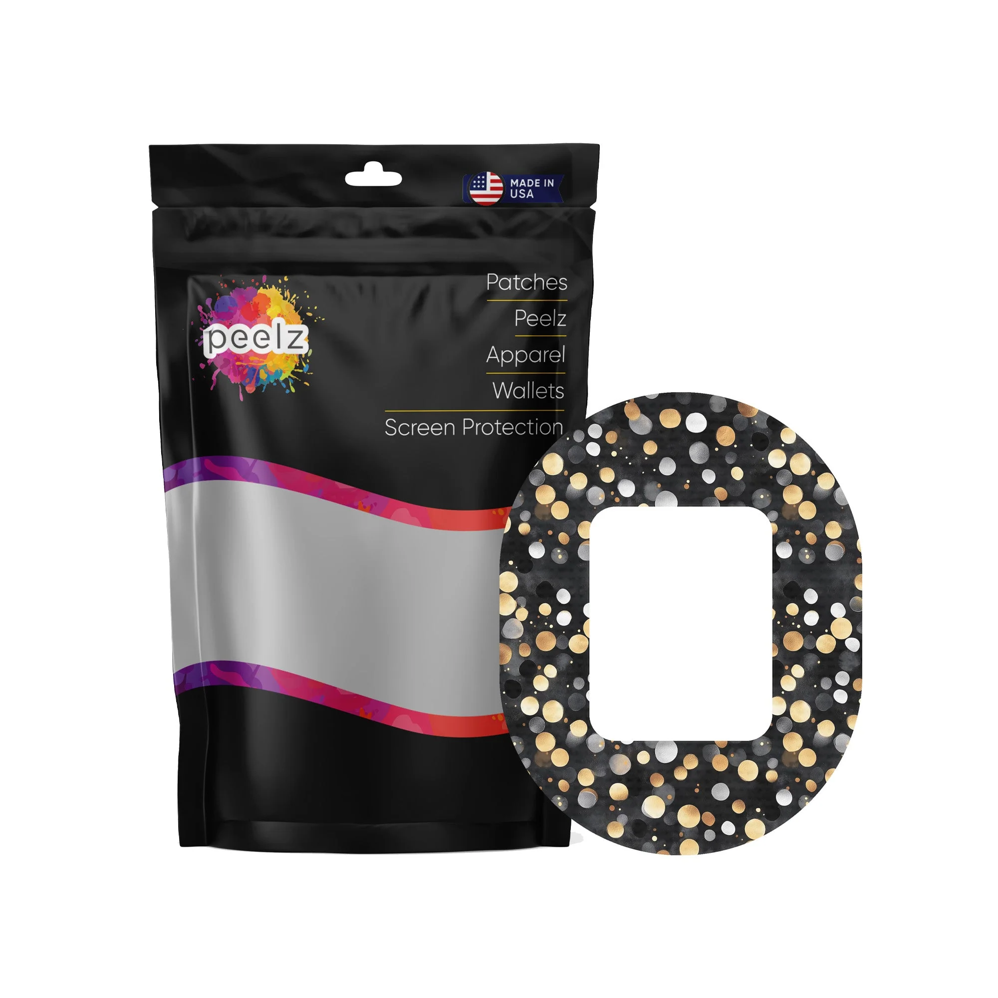 Bokeh Glow Tandem Mobi Decorative Patch Tape - Pump Peelz - Image 3
