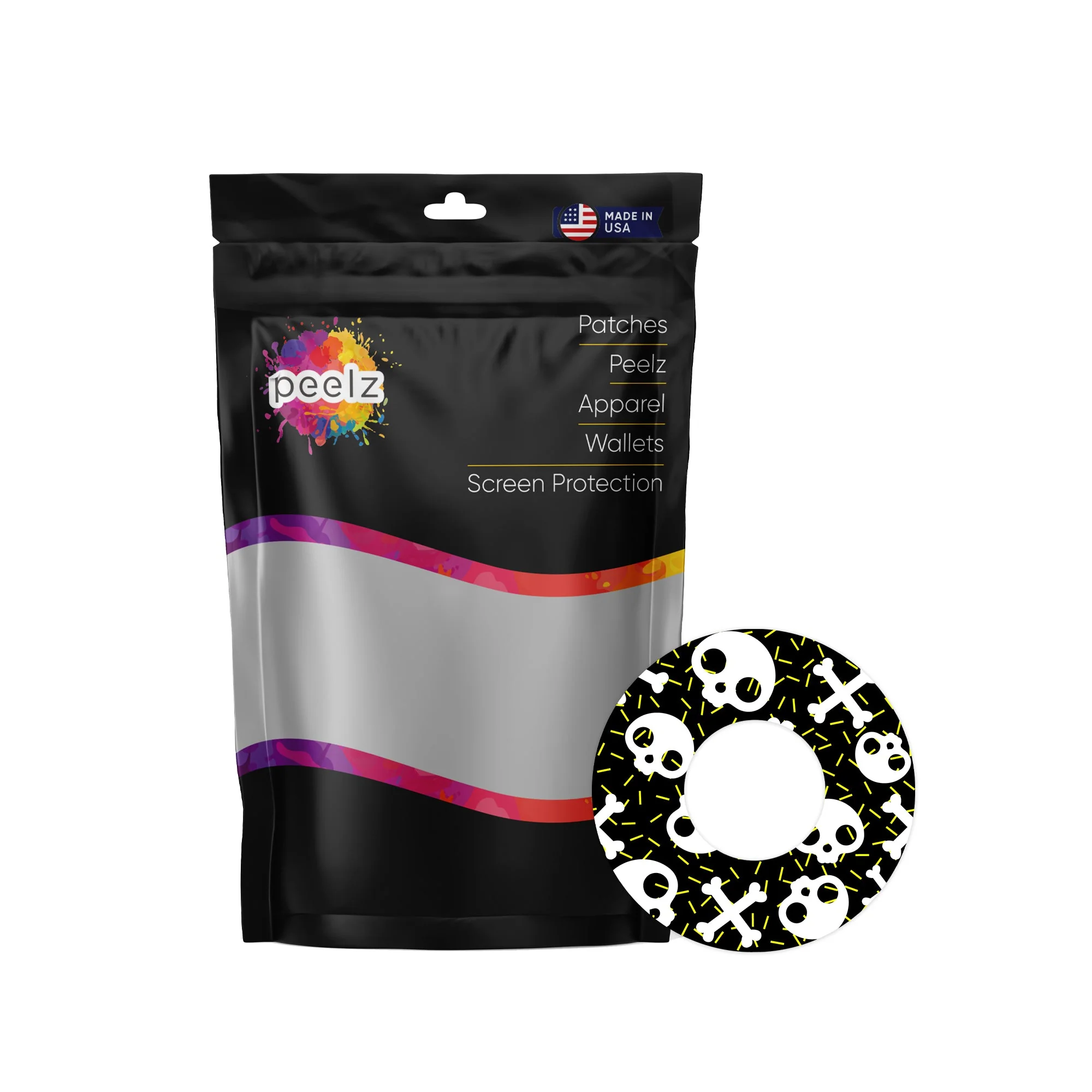 Bone Pop Freestyle Libre 2 Patch Tape - Pump Peelz - Image 2