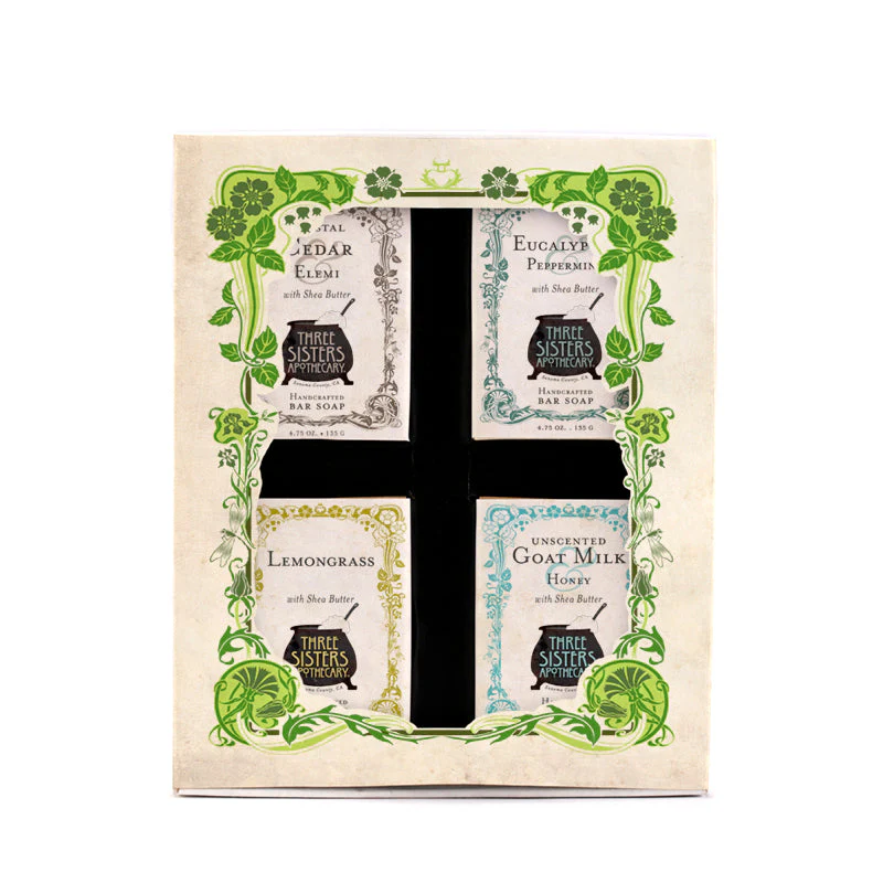 Boxed Sampler Gift Set 4 Bar - Image 4