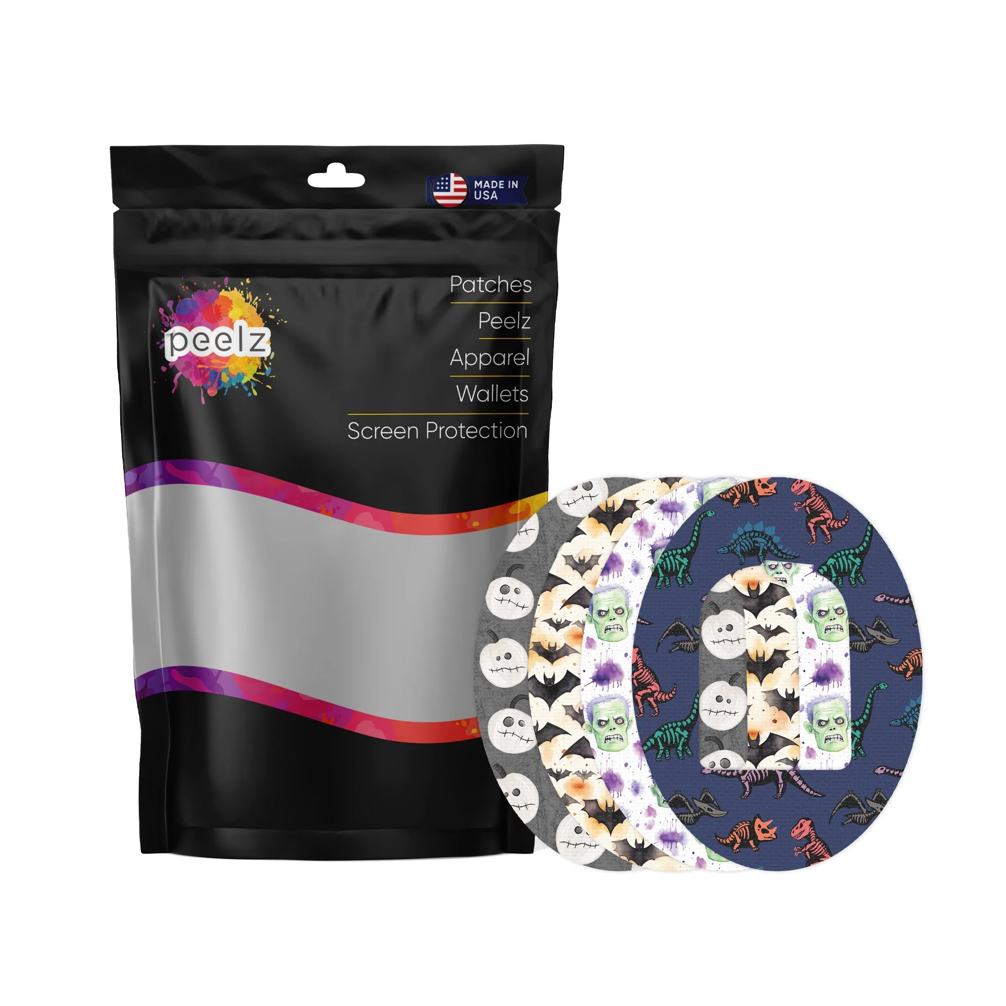 Boys Halloween Variety Pod Patch Tape - Pump Peelz