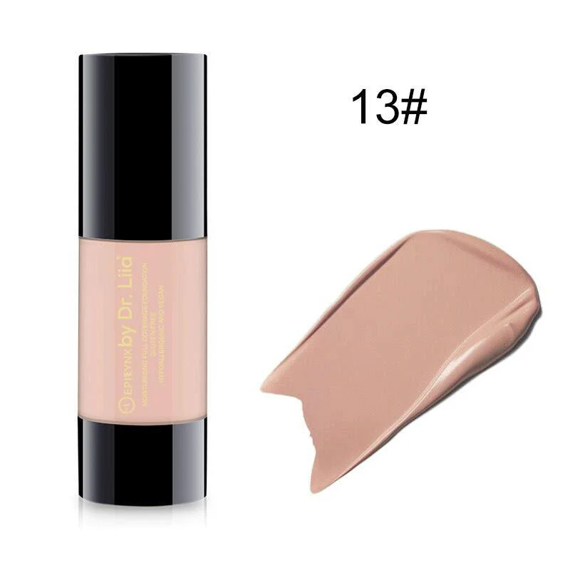 Breathable Full-Coverage Foundation – Dewy Finish, Hydrating, Vegan, Gluten-Free (SPF 15) - Image 23
