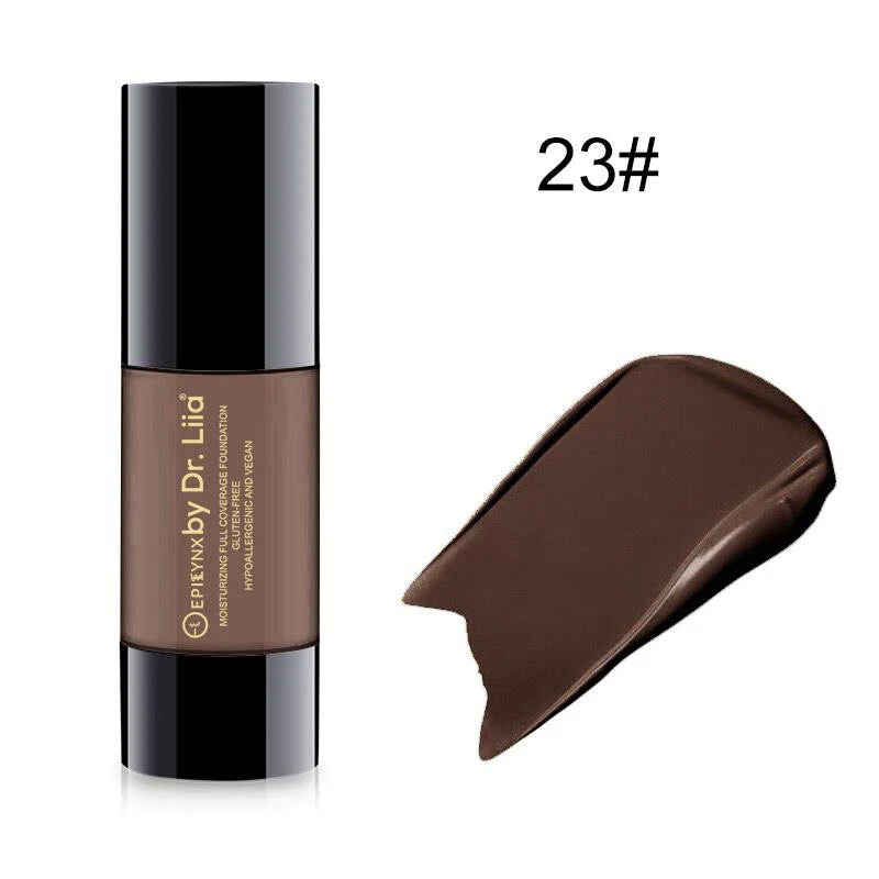 Breathable Full-Coverage Foundation – Dewy Finish, Hydrating, Vegan, Gluten-Free (SPF 15) - Image 33