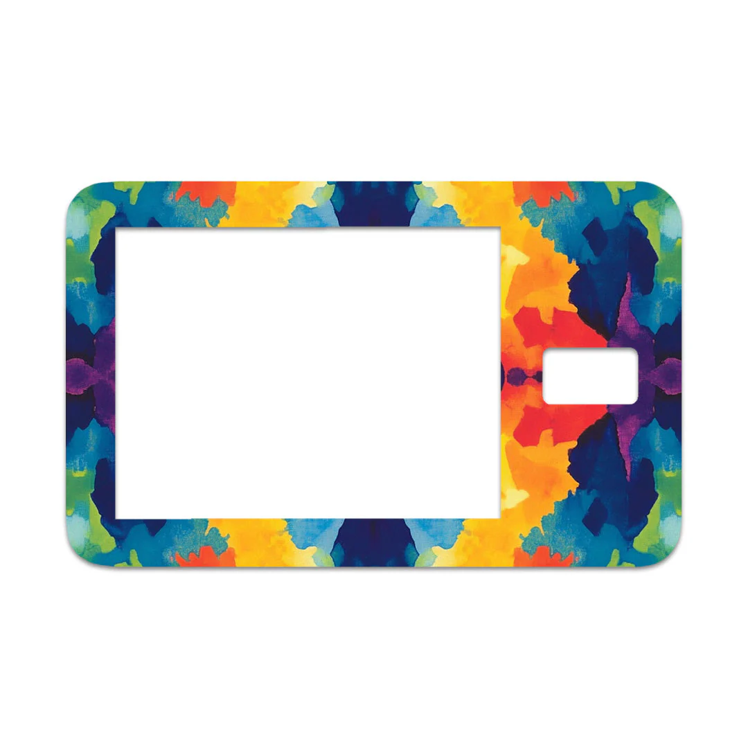 Bright Tie Dye Sticker for Tandem t:slim - Image 2