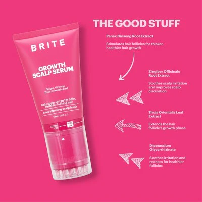 BRITE Growth Scalp Serum with Applicator 3.38 fl oz - Imperfect Box - Image 4