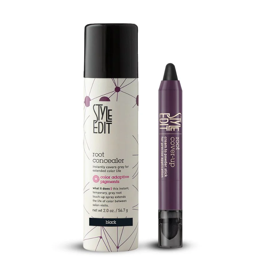 Root Cover Up Stick and Full Size Spray Duo