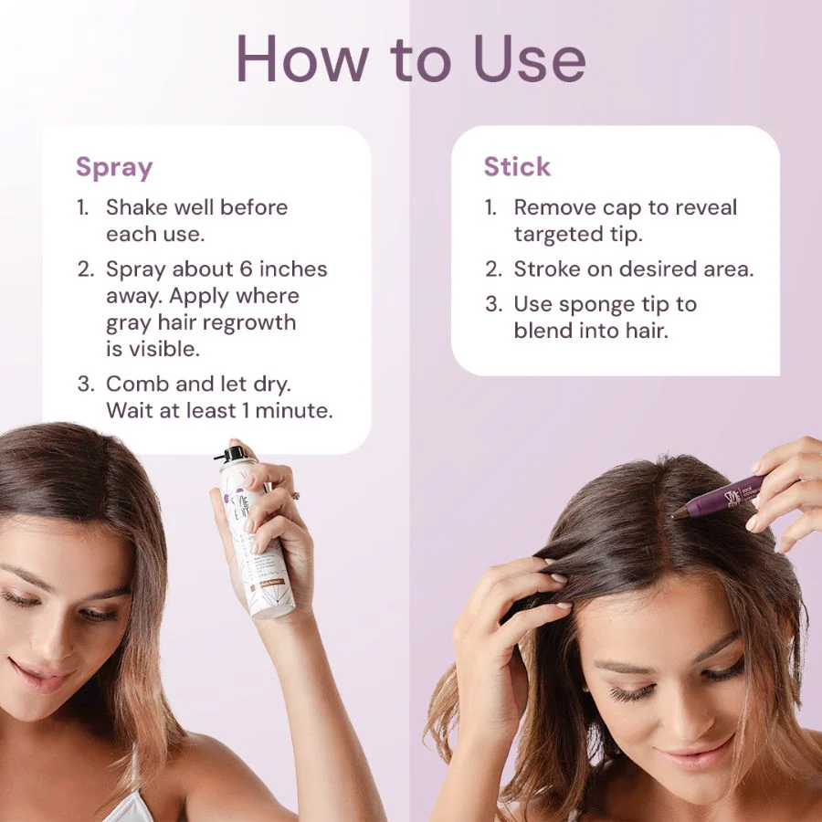 Root Cover Up Stick and Full Size Spray Duo - Image 7