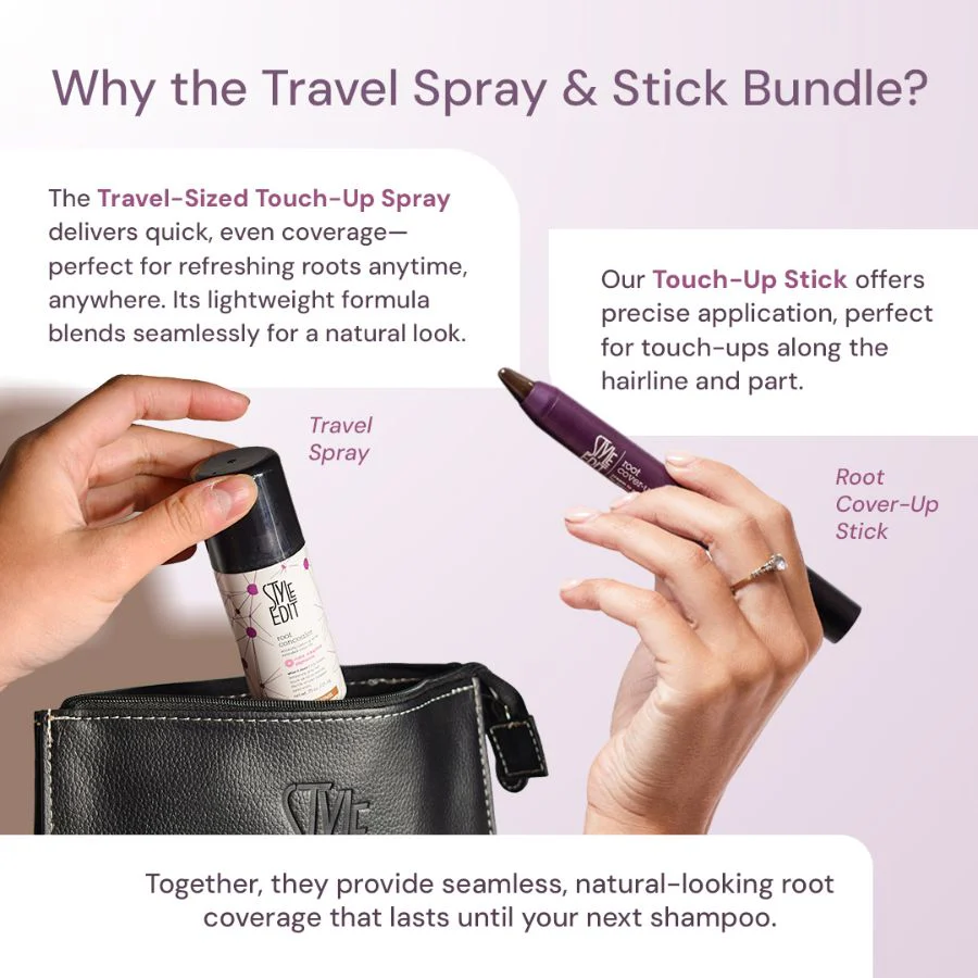 Travel Size Concealer Spray and Cover Up Stick Duo - Image 2