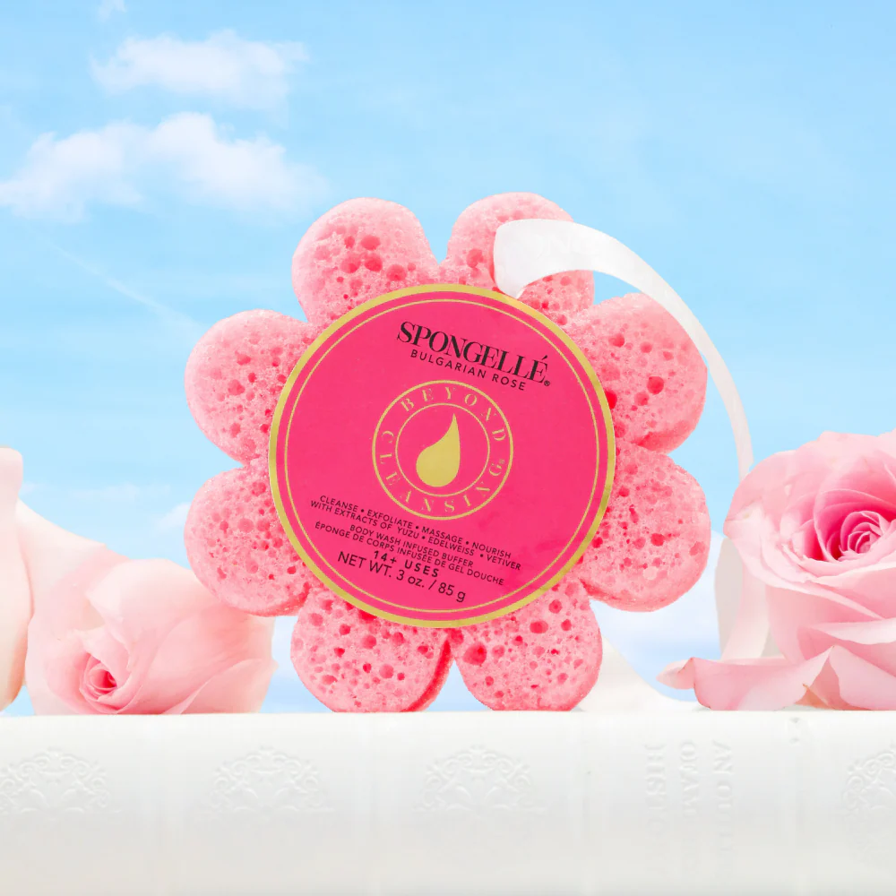 Bulgarian Rose | Wild Flower Bath Sponge - Image 2