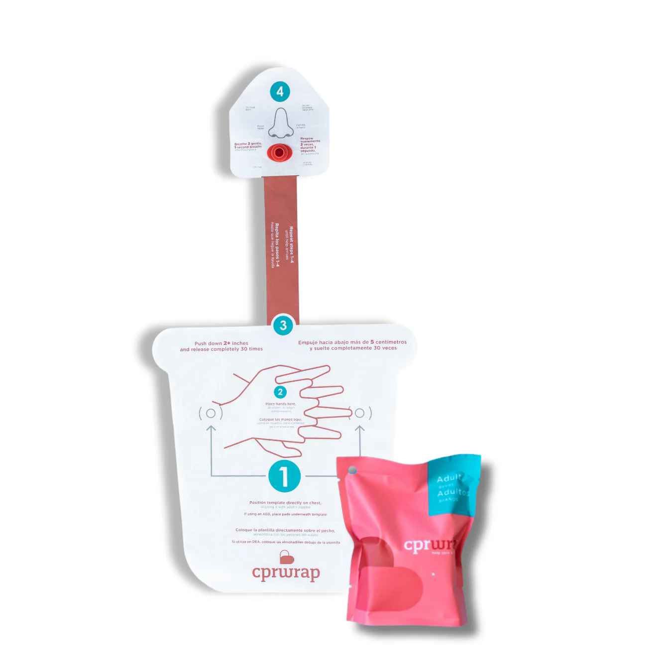 Bulk Adult CPRWrap™ Aid, Ages 8 & Up
