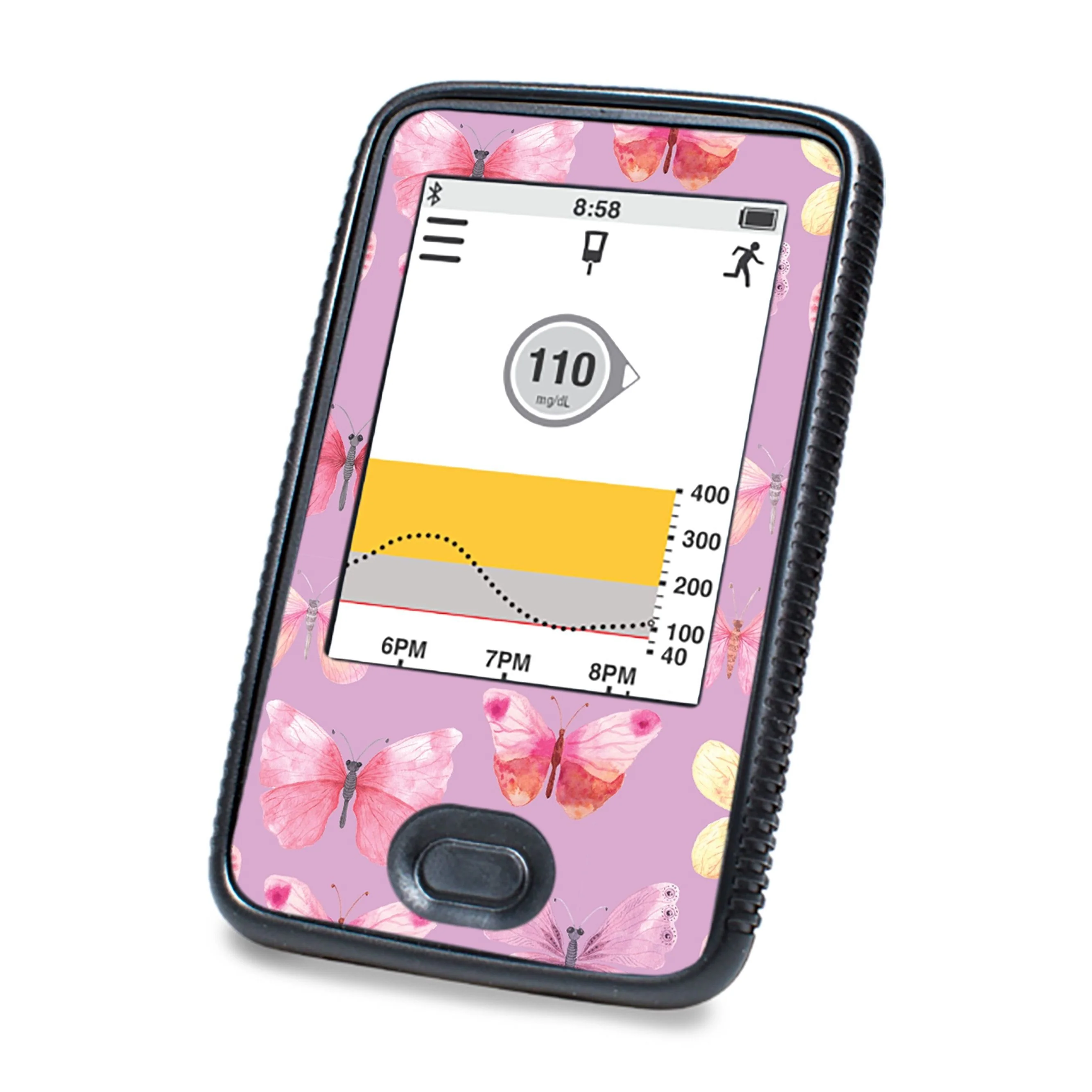 Butterflies Designed for DEXCOM G6 Touchscreen Receiver