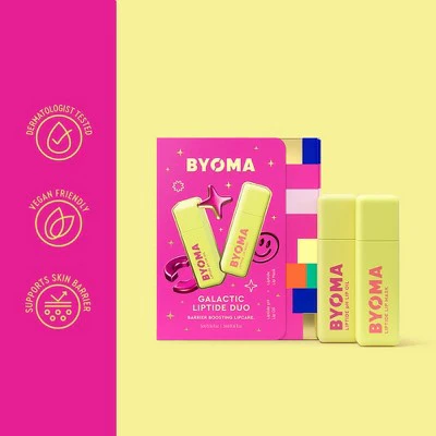 BYOMA Duo Gift Set Liptide Lip Mask and pH Lip Oil 2pc - Imperfect Box - Image 6