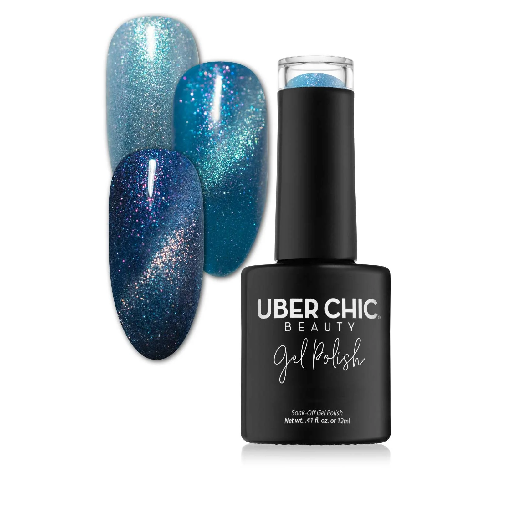 Calm Before The Storm - Cats Eye Iridescent Gel Polish