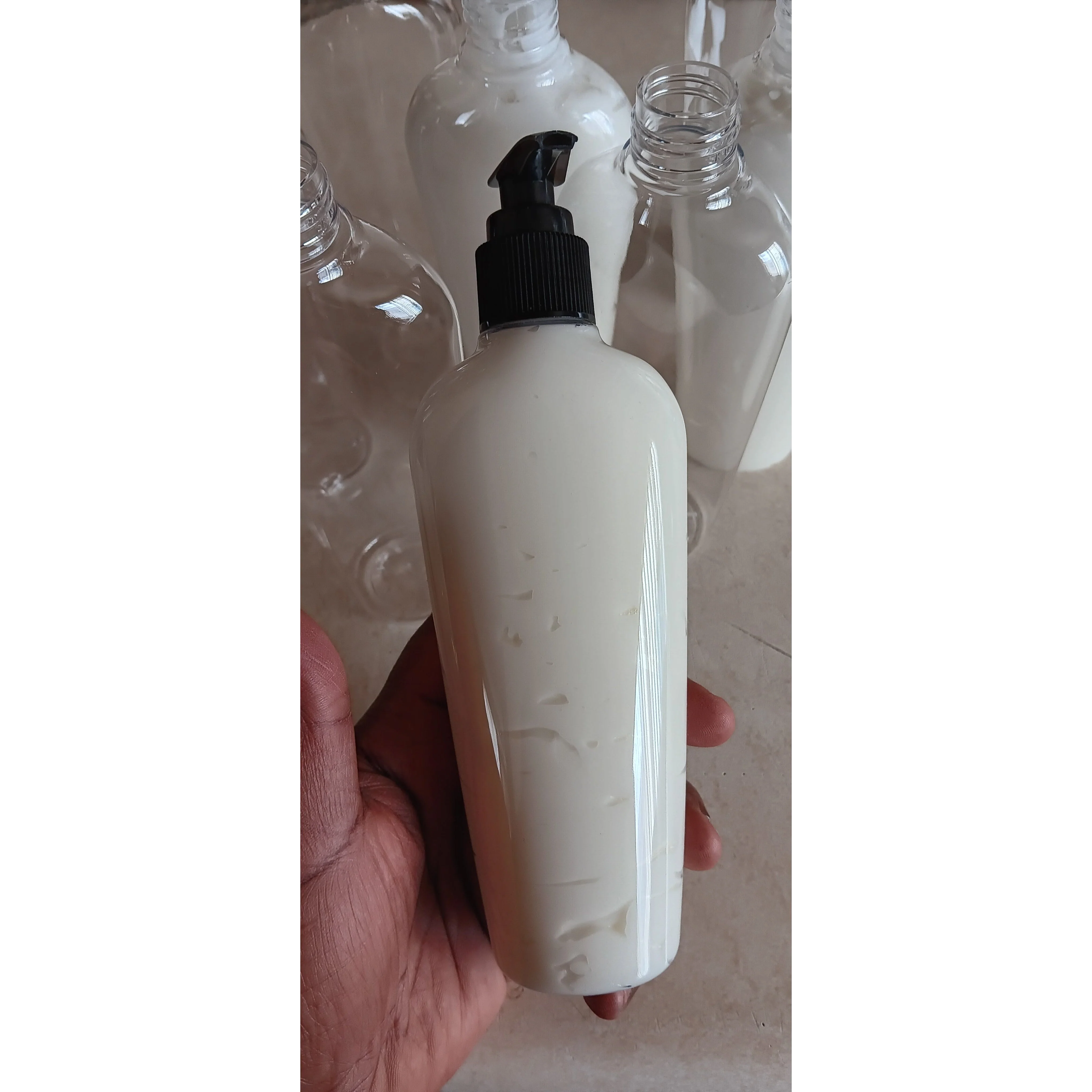 CALM DOWN Butter Cream Body Lotion! Vanilla Lavender Oatmeal soothing Eczema and Extreme dry skin moisturizer. 100% Vegan/ Cruelty Free, 8oz Pump Bottle. - Image 3