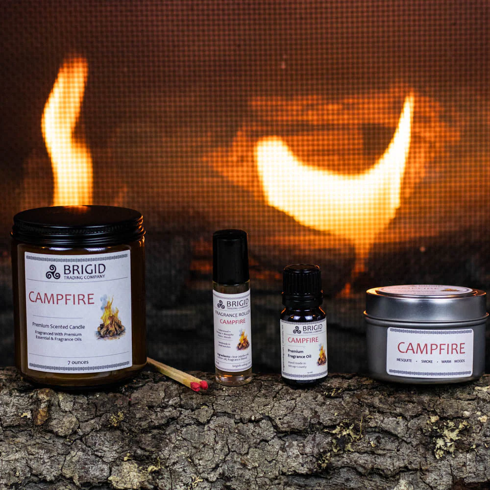 Campfire Soy Wax Candle - Mesquite, Cedarwood, and Campfire Smoke - Image 4