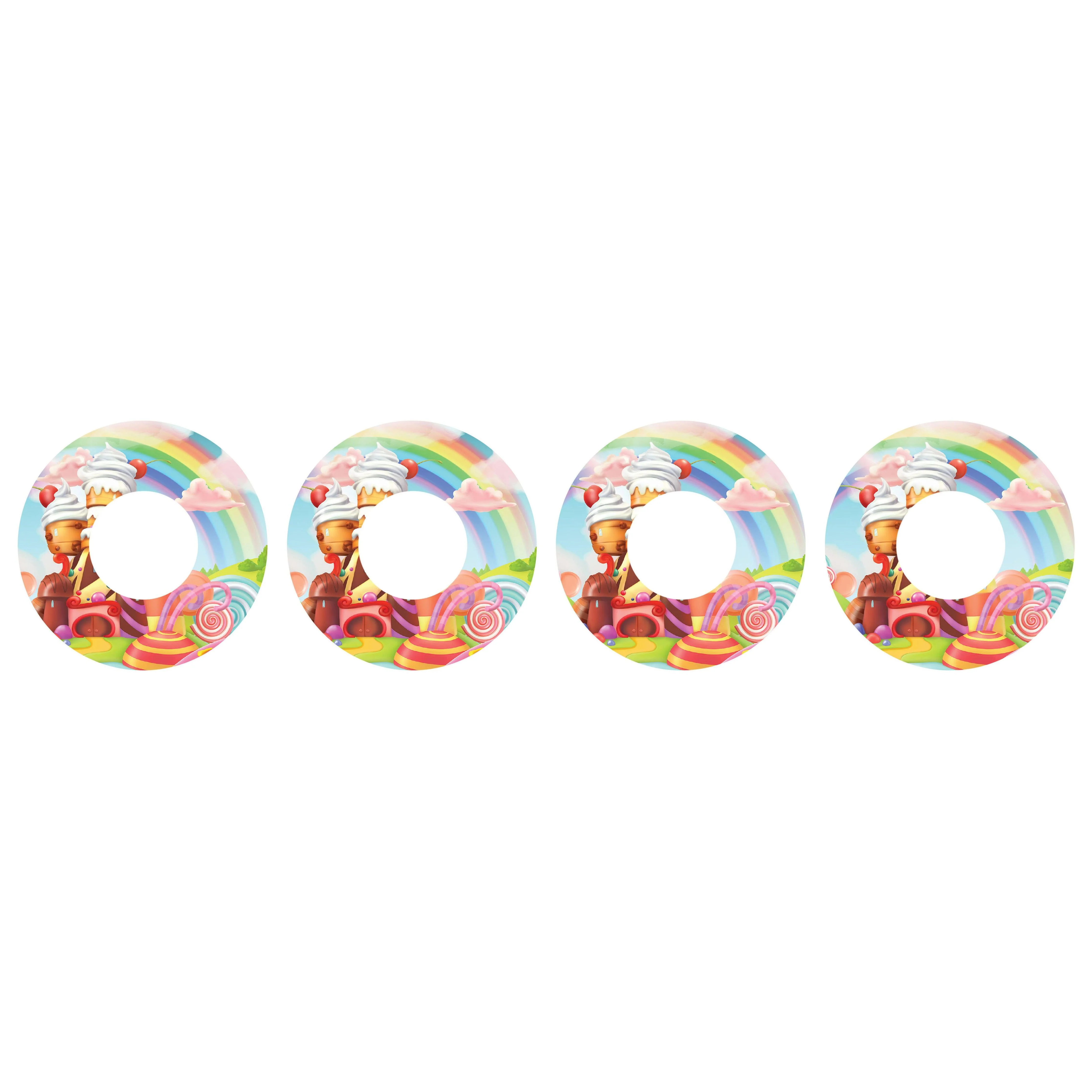 Candy Castle Patch  Tape Designed for the FreeStyle Libre 2 - Image 2