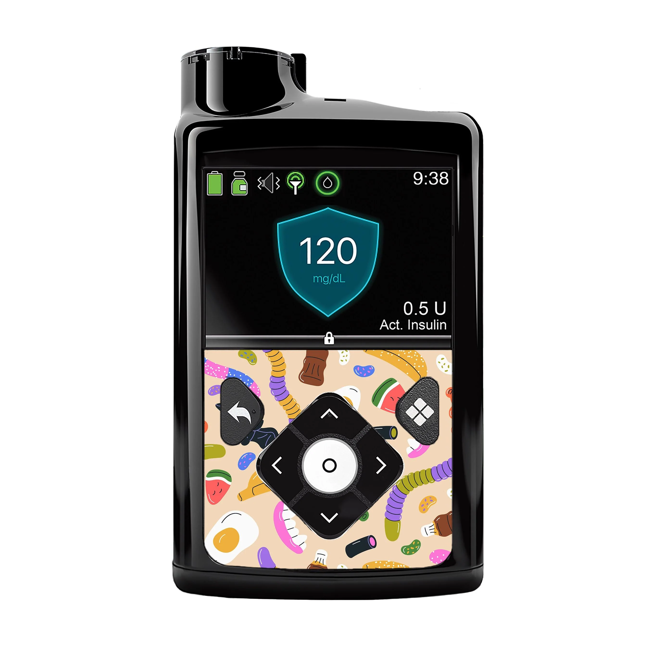 Candy Chaos Medtronic MiniMed 770G & 780G Sticker - Pump Peelz - Image 2