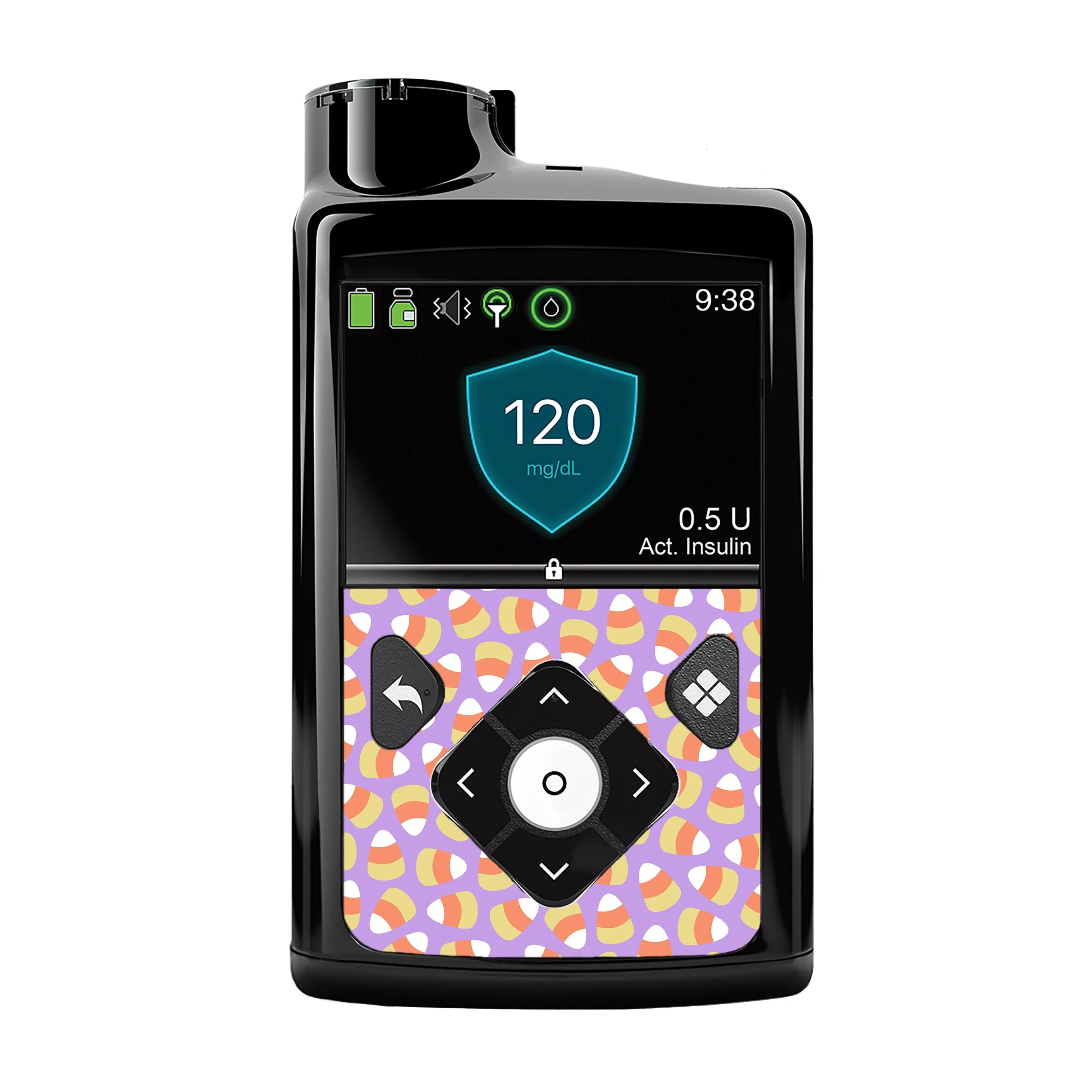 Candy Corn Medtronic MiniMed 770G & 780G Sticker - Pump Peelz - Image 2