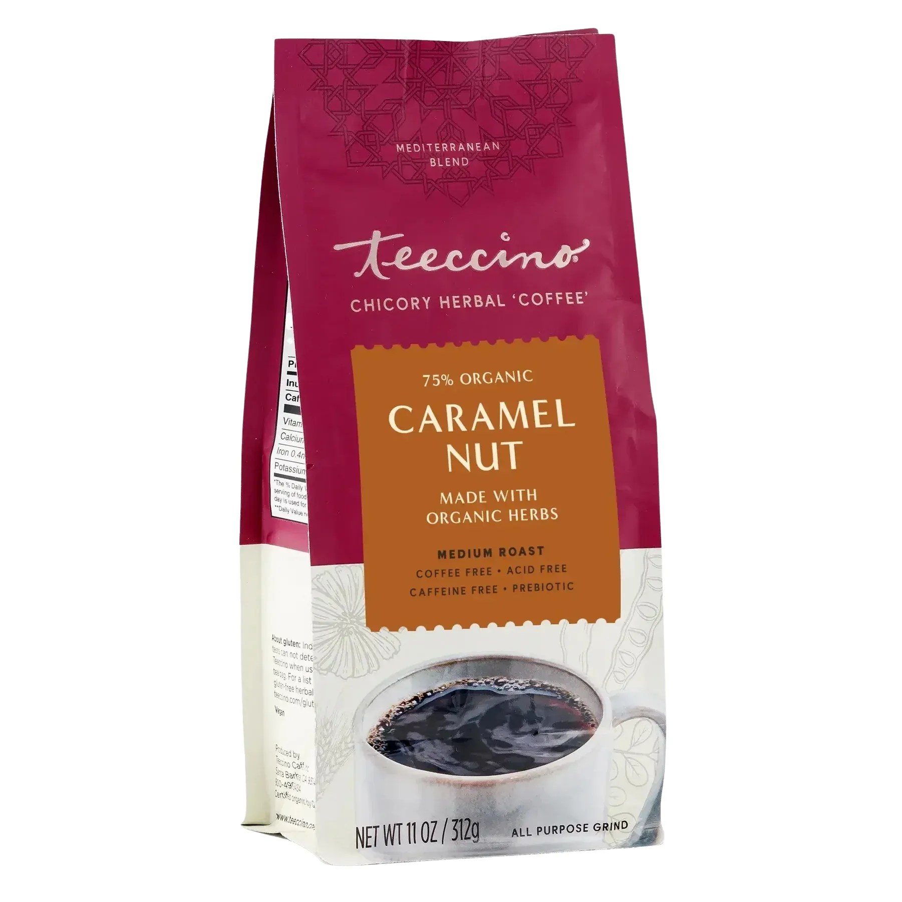 Caramel Nut Chicory Herbal Coffee