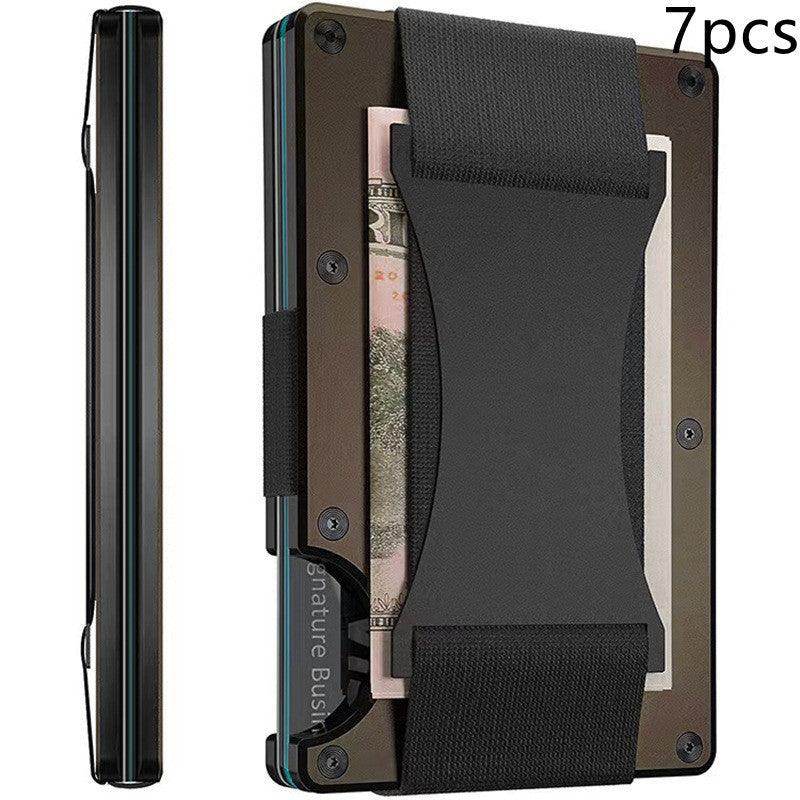 Carbon Fiber Wallet - RFID Blocking Metal Card Holder - Image 17