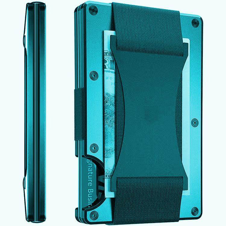 Carbon Fiber Wallet - RFID Blocking Metal Card Holder - Image 8