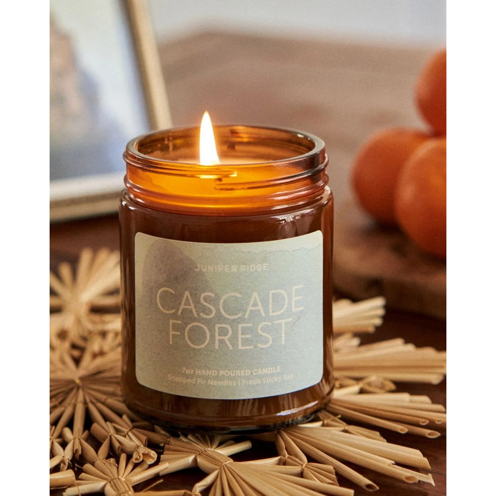 Cascade Forest Essential Oil Candle - Image 2