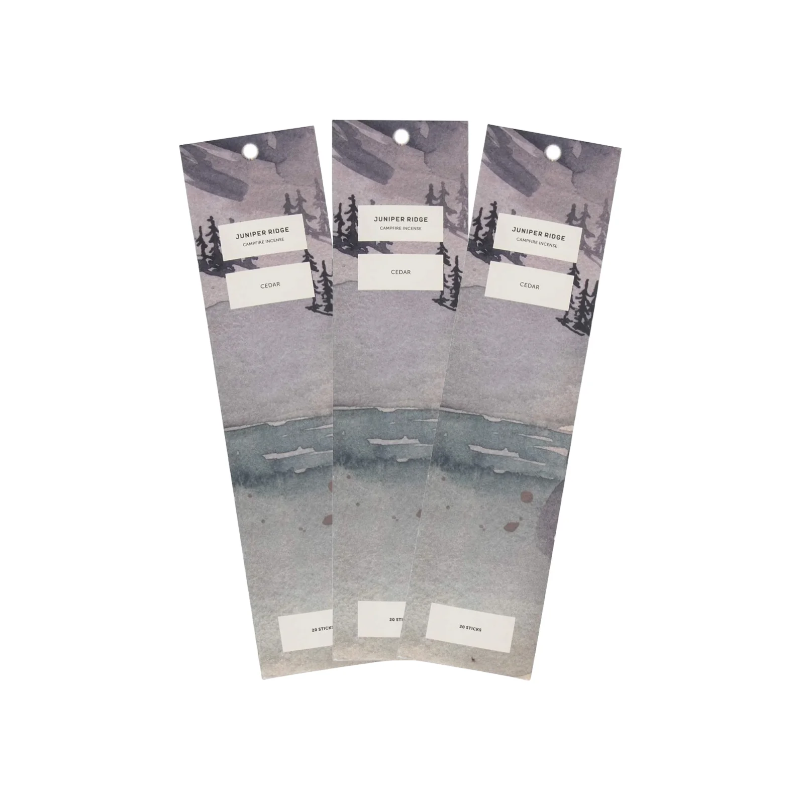 Cedar Campfire Incense (20 Sticks) 3-Pack