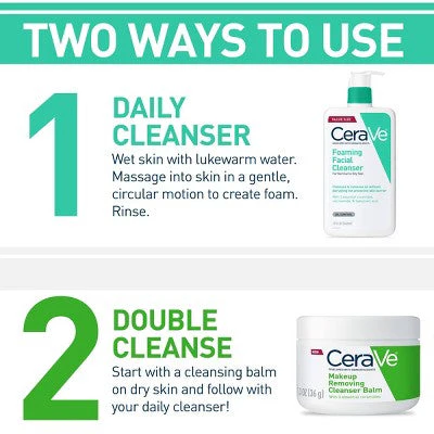 CeraVe Foaming Face Wash with Hyaluronic Acid and Niacinamide for Oily Skin 16 fl oz - Imperfect Container - Image 3