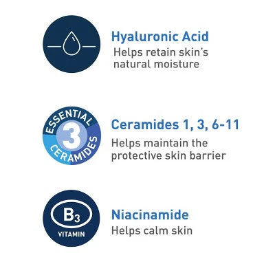 CeraVe Foaming Face Wash with Hyaluronic Acid and Niacinamide for Oily Skin 16 fl oz - Imperfect Container - Image 4