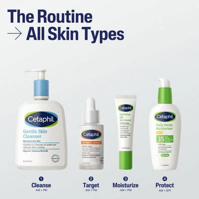 Cetaphil Brightening Vitamin C Face Serum 1fl oz - Imperfect Box - Image 7