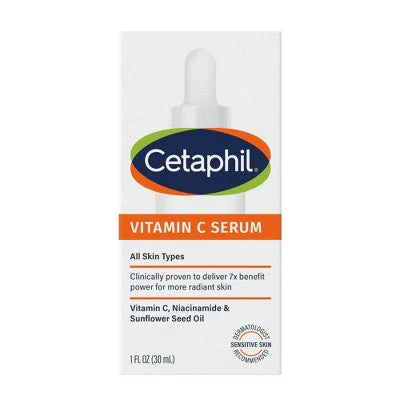 Cetaphil Brightening Vitamin C Face Serum 1fl oz - Imperfect Box - Image 8