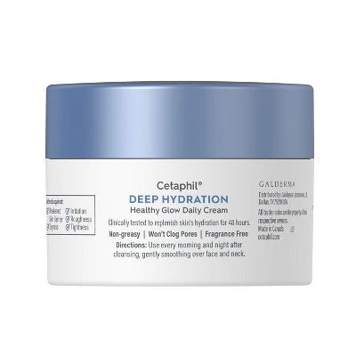 Cetaphil Daily Deep Hydrating Face Cream 1.7fl oz - Imperfect Box - Image 2
