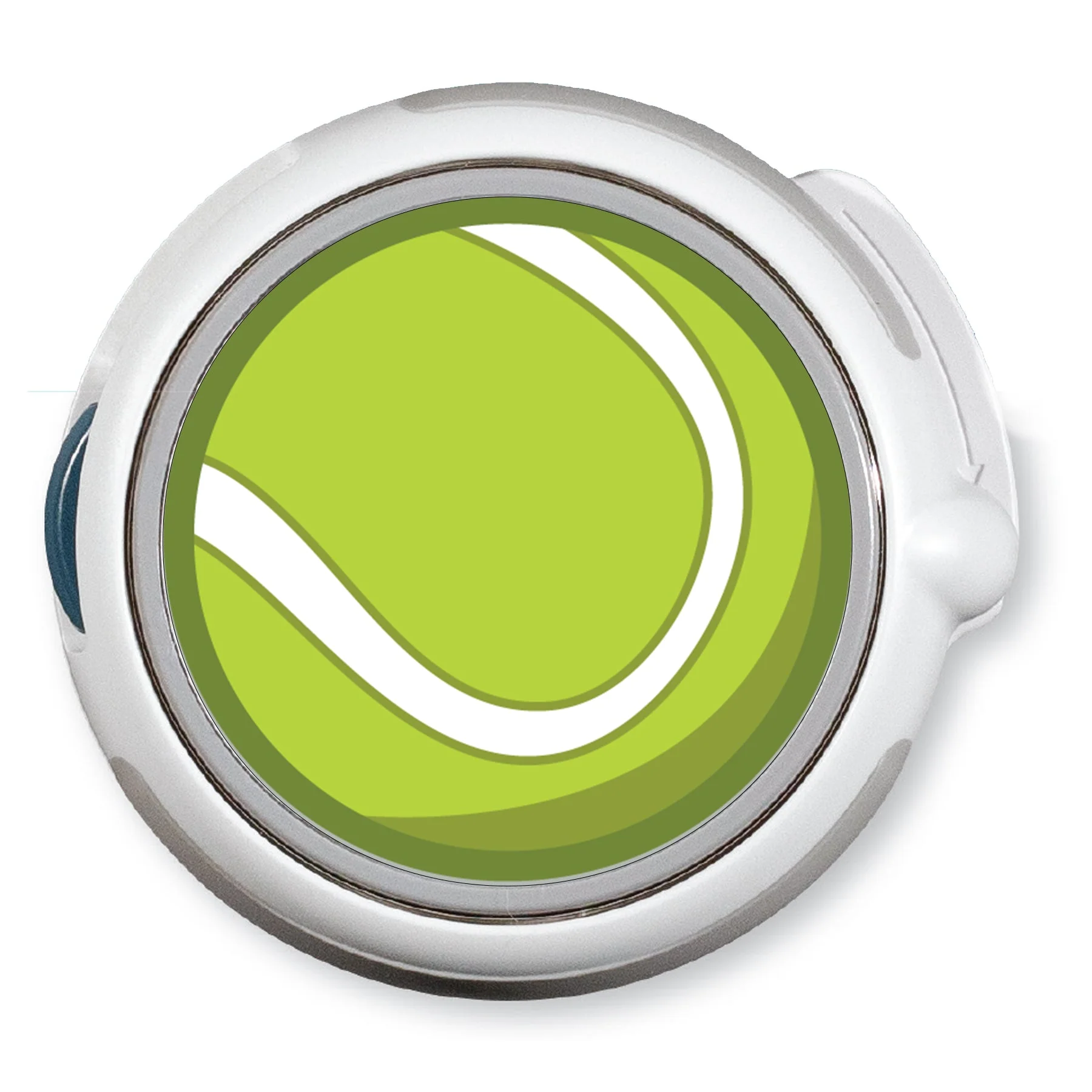 CF Tennis Ball twiist™ Automated Insulin Delivery System Stickers - Pump Peelz