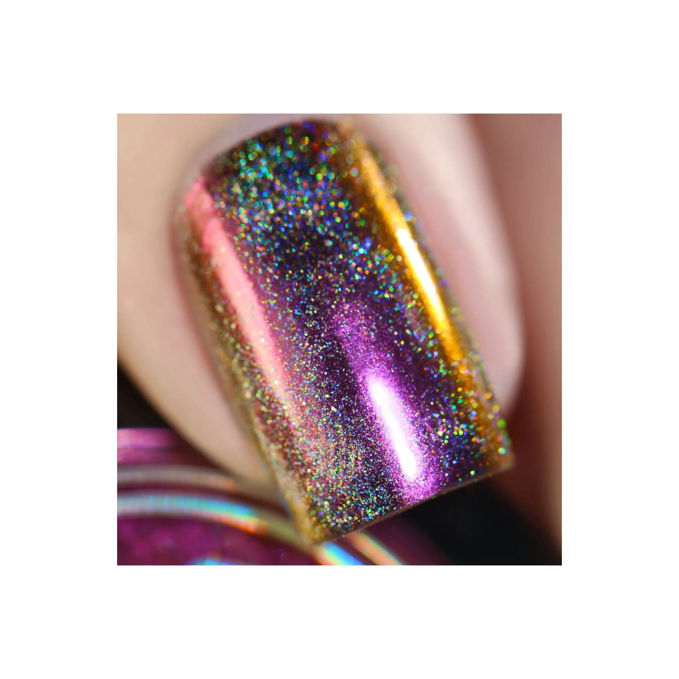 Chameleon Holographic Nail Powder: Egyptian Sunset - Image 4