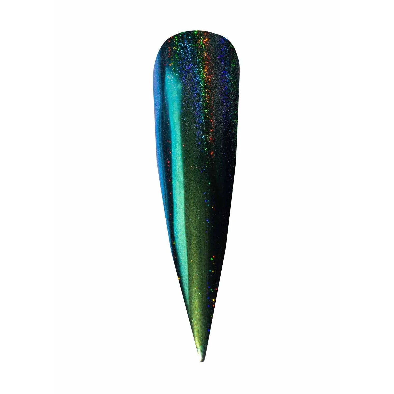 Chameleon Holographic Nail Powder: Emerald Isle - Image 6
