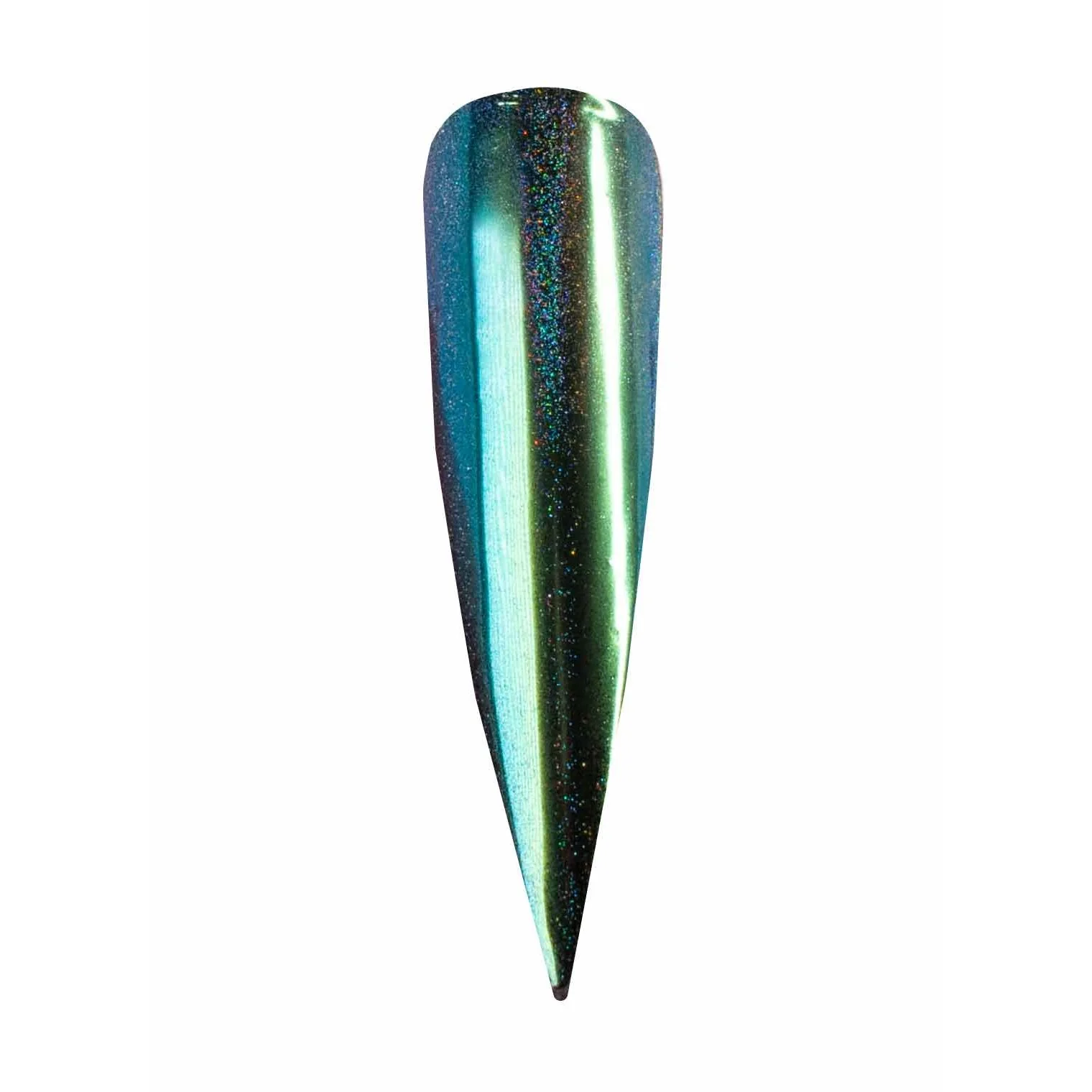 Chameleon Holographic Nail Powder: Emerald Isle - Image 7