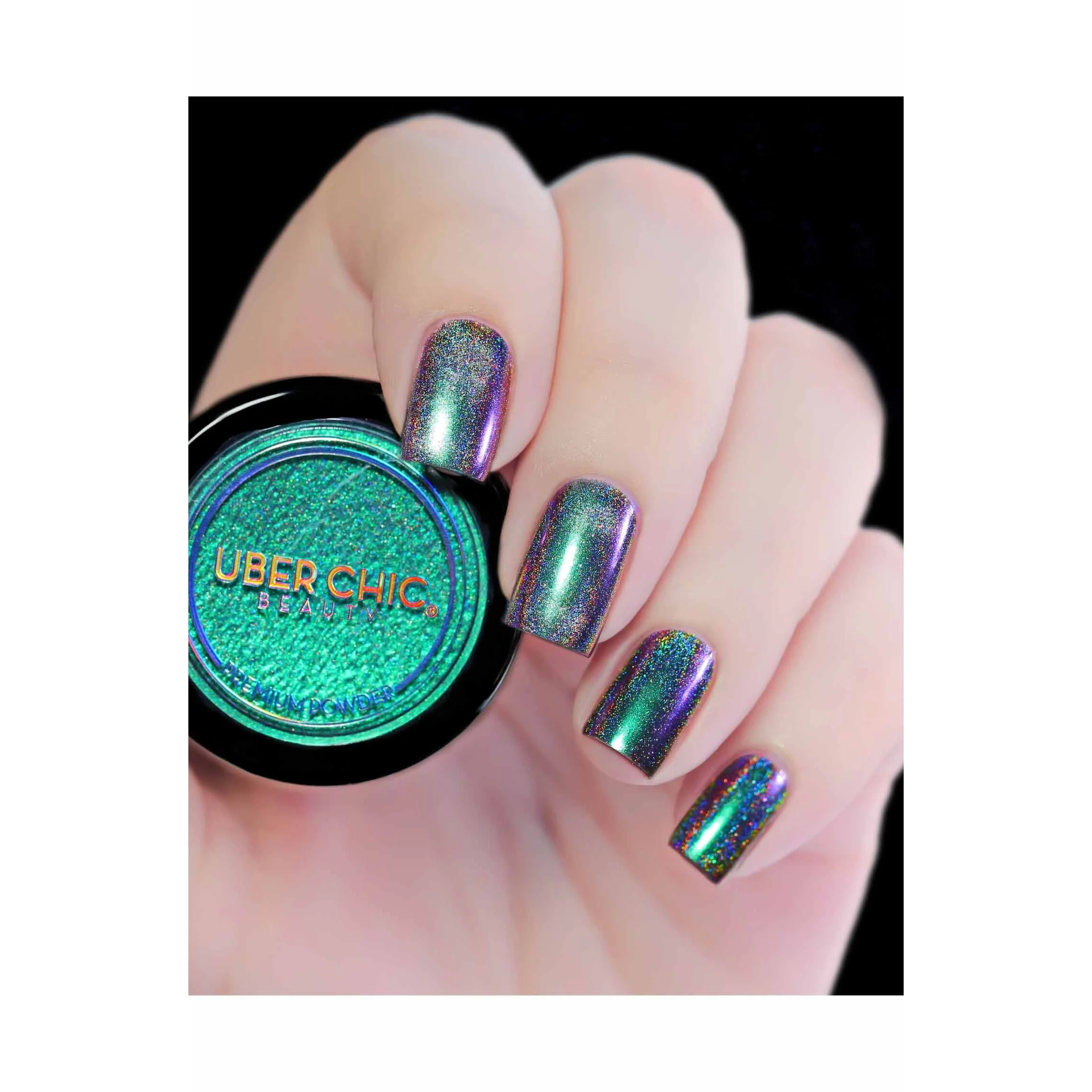 Chameleon Holographic Nail Powder: Jewel of the Nile - Image 2