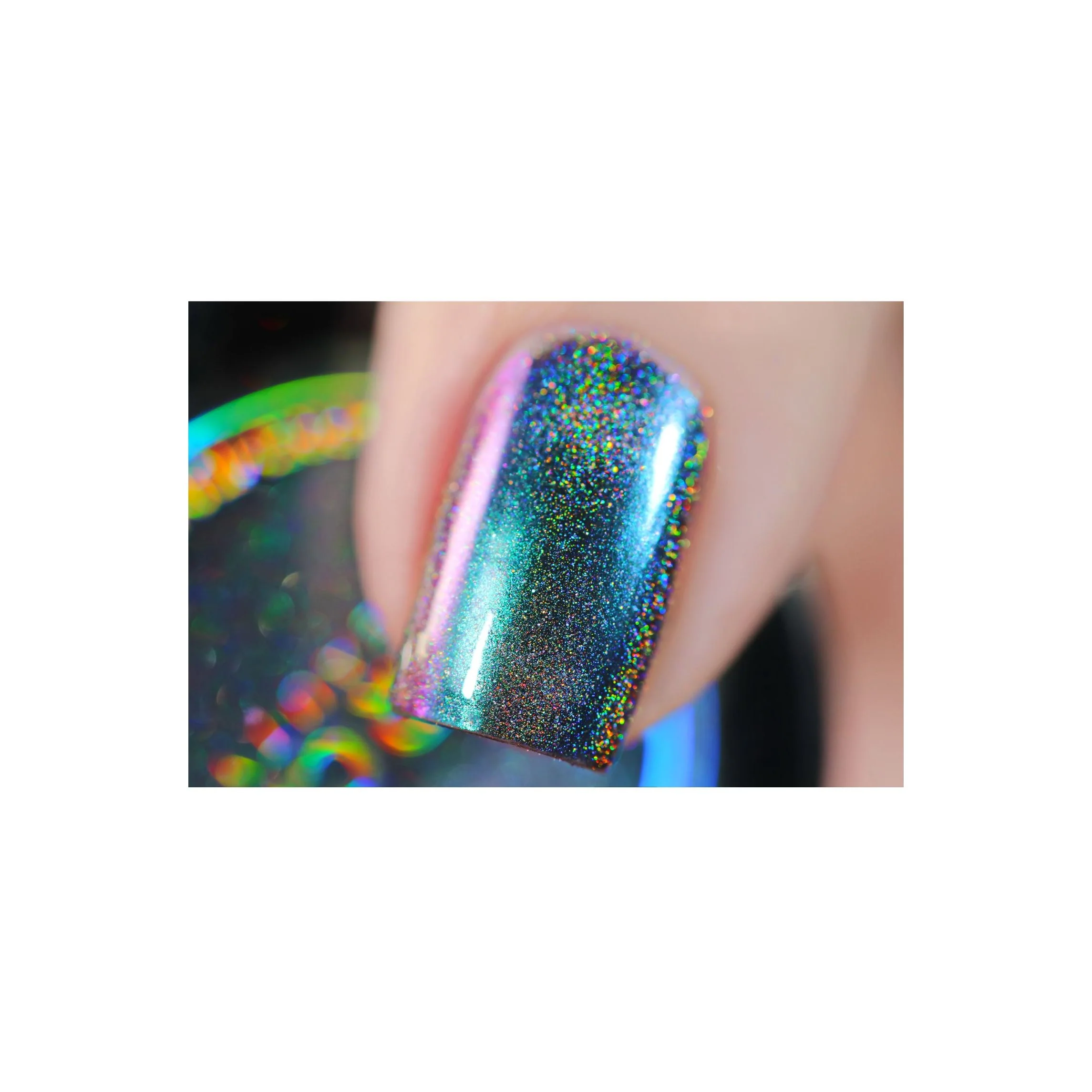 Chameleon Holographic Nail Powder: Jewel of the Nile - Image 3